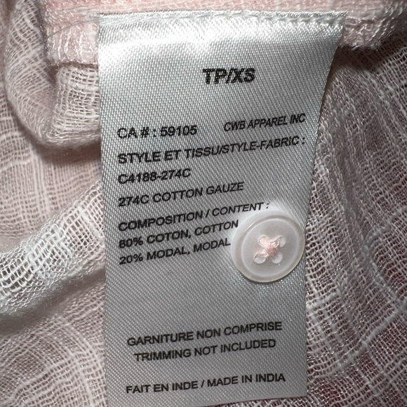 Charlie B Brand New With Tags Gauze Shirt - Picture 11 of 11